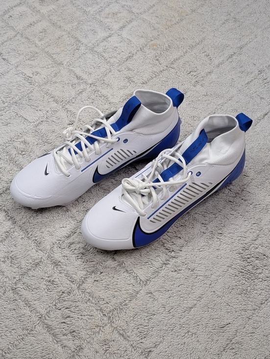 Nike Vapor Edge Pro 360 2 White Hyper Royal Football Cleats Mens 15 FQ4044-102 main image 7